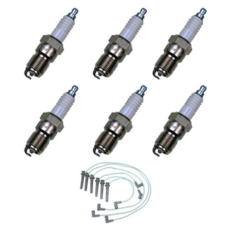 Denso® - Spark Plug Wire and Spark Plug Kit