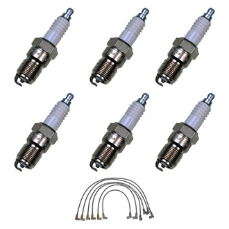 Denso® - Spark Plug Wire and Spark Plug Kit