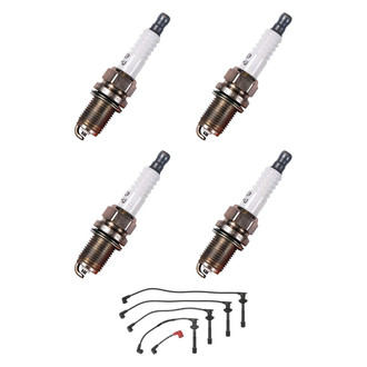 Denso® - Spark Plug Wire and Spark Plug Kit