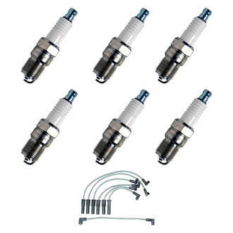 Denso® - Spark Plug Wire and Spark Plug Kit