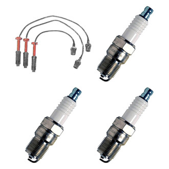 Denso® - Spark Plug Wire and Spark Plug Kit