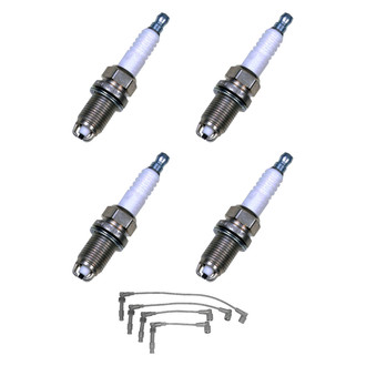 Denso® - Spark Plug Wire and Spark Plug Kit