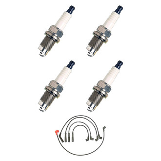 Denso® - Spark Plug Wire and Spark Plug Kit