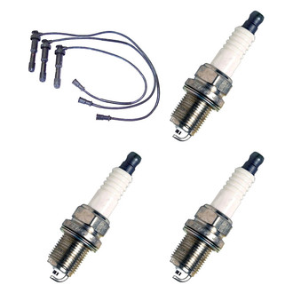 Denso® - Spark Plug Wire and Spark Plug Kit