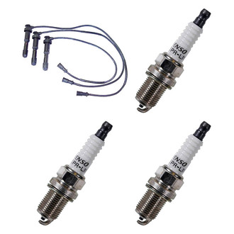 Denso® - Spark Plug Wire and Spark Plug Kit
