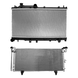 Denso® - Radiator and Condenser Kit