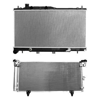 Denso® - Radiator and Condenser Kit