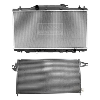 Denso® - Radiator and Condenser Kit
