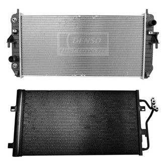 Denso® - Radiator and Condenser Kit
