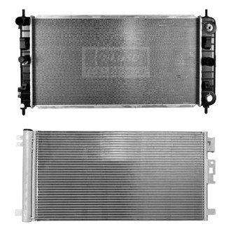 Denso® - Radiator and Condenser Kit