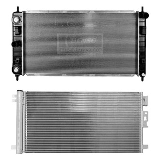 Denso® - Radiator and Condenser Kit