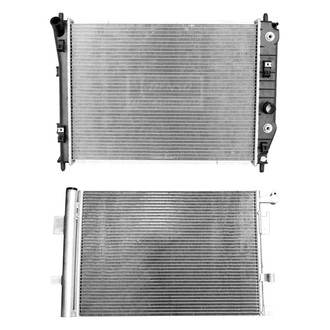 Denso® - Radiator and Condenser Kit