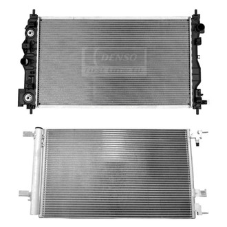 Denso® - Radiator and Condenser Kit