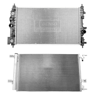 Denso® - Radiator and Condenser Kit