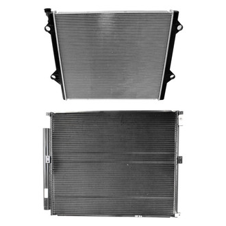 Denso® - Radiator and Condenser Kit