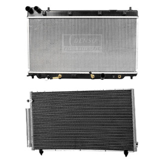 Denso® - Radiator and Condenser Kit