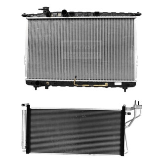 Denso® - Radiator and Condenser Kit