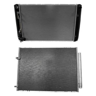 Denso® - Radiator and Condenser Kit