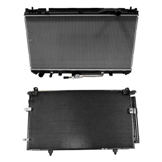 Denso® - Radiator and Condenser Kit