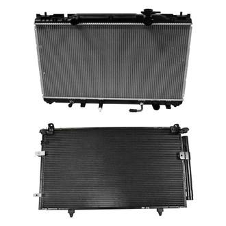 Denso® - Radiator and Condenser Kit