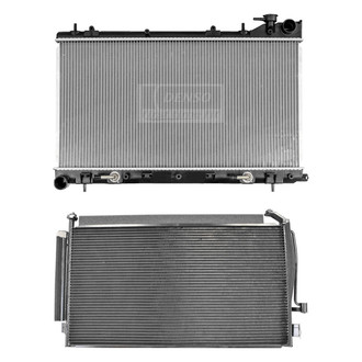 Denso® - Radiator and Condenser Kit