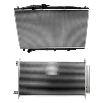 Denso® - Radiator and Condenser Kit