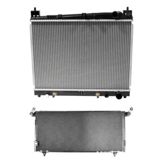 Denso® - Radiator and Condenser Kit