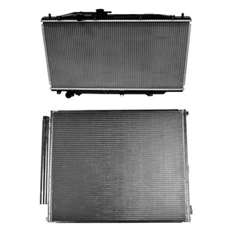 Denso® - Radiator and Condenser Kit