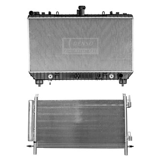 Denso® - Radiator and Condenser Kit