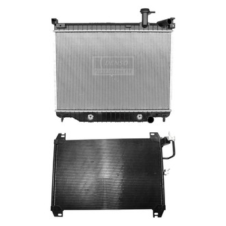 Denso® - Radiator and Condenser Kit