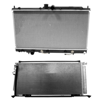 Denso® - Radiator and Condenser Kit