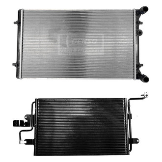 Denso® - Radiator and Condenser Kit