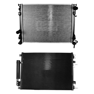 Denso® - Radiator and Condenser Kit
