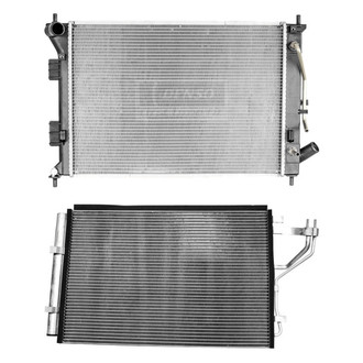 Denso® - Radiator and Condenser Kit