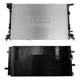 Denso® - Radiator and Condenser Kit