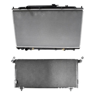 Denso® - Radiator and Condenser Kit