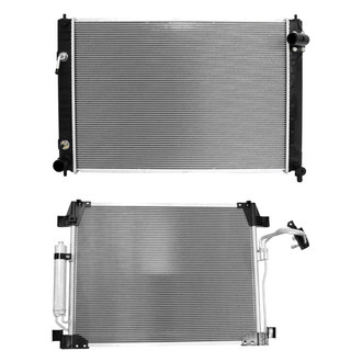 Denso® - Radiator and Condenser Kit