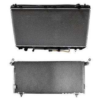 Denso® - Radiator and Condenser Kit