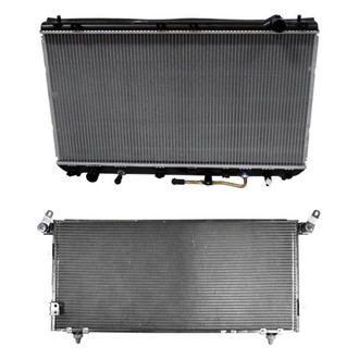 Denso® - Radiator and Condenser Kit