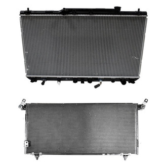 Denso® - Radiator and Condenser Kit