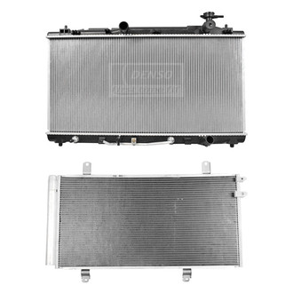 Denso® - Radiator and Condenser Kit