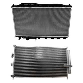 Denso® - Radiator and Condenser Kit