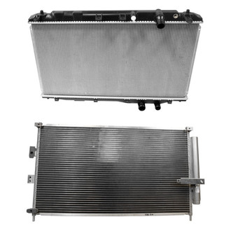 Denso® - Radiator and Condenser Kit