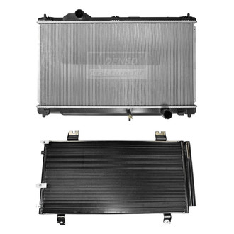 Denso® - Radiator and Condenser Kit