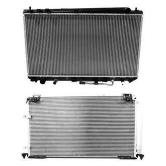 Denso® - Radiator and Condenser Kit