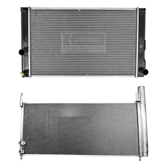 Denso® - Radiator and Condenser Kit