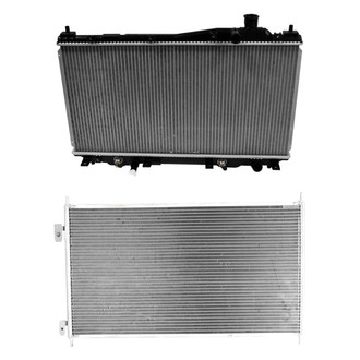 Denso® - Radiator and Condenser Kit