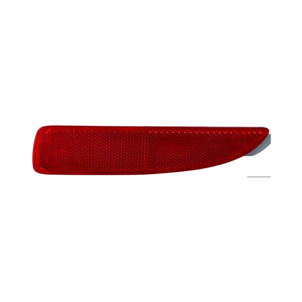 Depo® - Rear Driver Side Outer Bumper Reflector