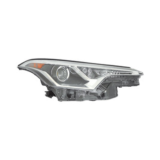 Depo® - Passenger Side Replacement Headlight Lens and Housing (Standard Line)