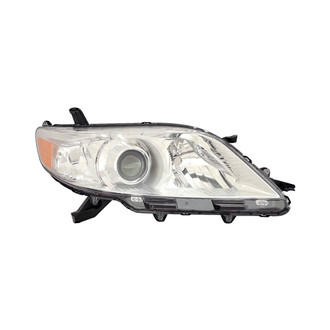Depo® - Passenger Side Replacement Headlight Lens and Housing (CAPA Certified)